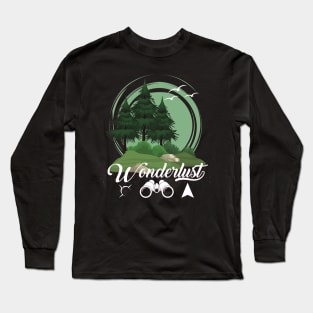 Travel addict love Explore the world summer design holidays vacation Long Sleeve T-Shirt